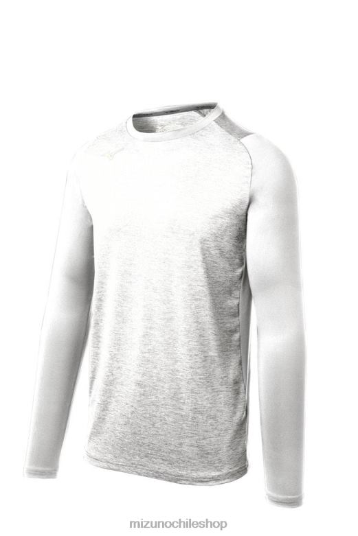 Mizuno manga elástica alfa blanco(0000) unisexo vestir ZH2D2748 Mizuno Zapatos De Futbol