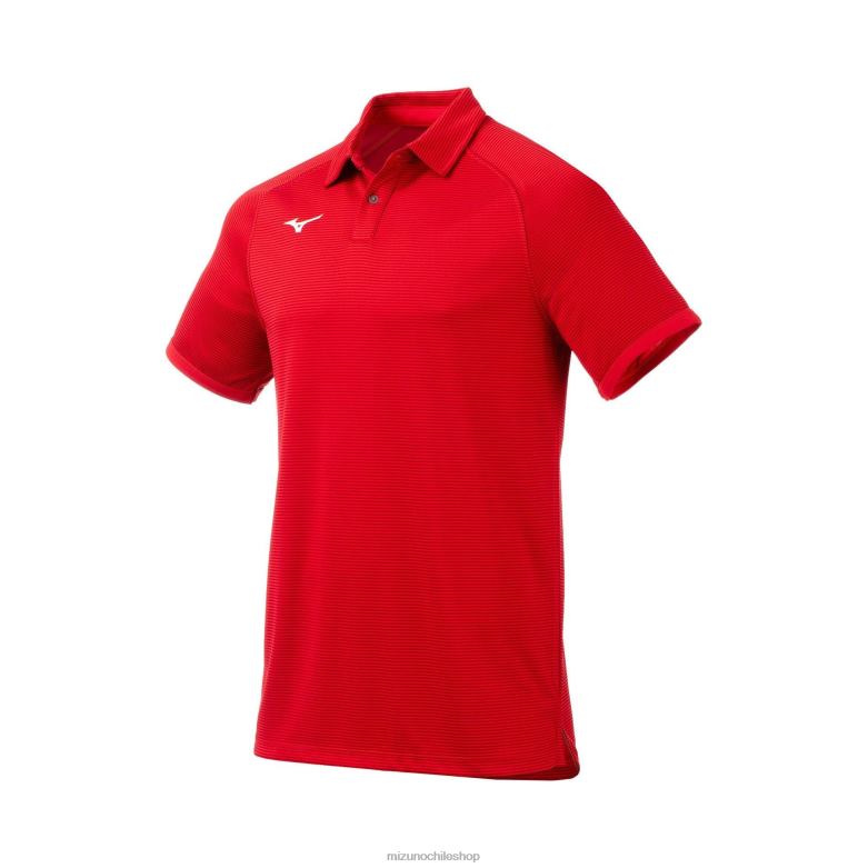 Mizuno polo explorador rojo(1010) hombres vestir ZH2D2744 Mizuno Zapatillas