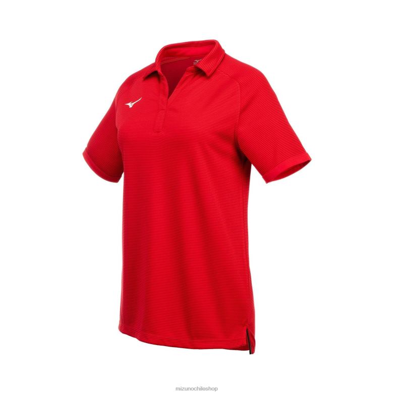 Mizuno polo explorador rojo(1010) mujer vestir ZH2D2777 Mizuno Zapatillas