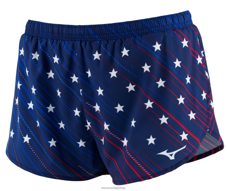Mizuno Pantalón corto deportivo ecológico imprimible de 2,5" medievalazul(meme) mujer vestir ZH2D357 Mizuno Zapatos De Futbol