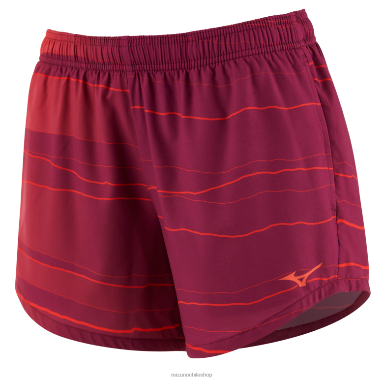 Mizuno pantalón corto imprimible eco 5" capuchina(1e1e) mujer vestir ZH2D330 Mizuno Zapatos De Futbol