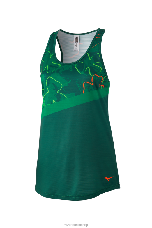 Mizuno tanque en funcionamiento imprimible paddygreen(sm73) mujer vestir ZH2D235 Mizuno Chile