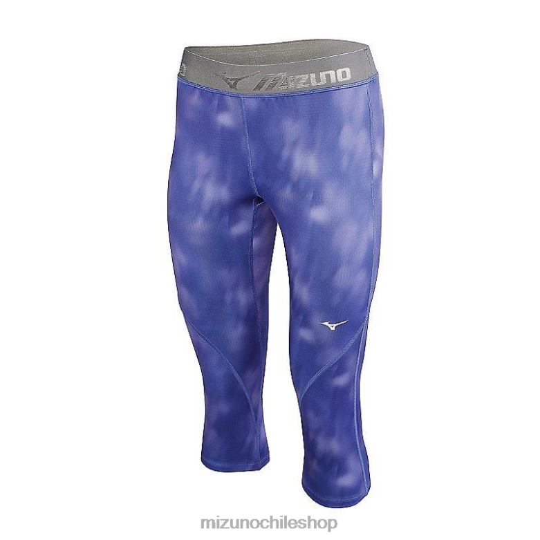 Mizuno mallas deportivas con estampado 3/4 de impulso jaspeadoazul real(5l5l) mujer vestir ZH2D374 Mizuno Zapatillas