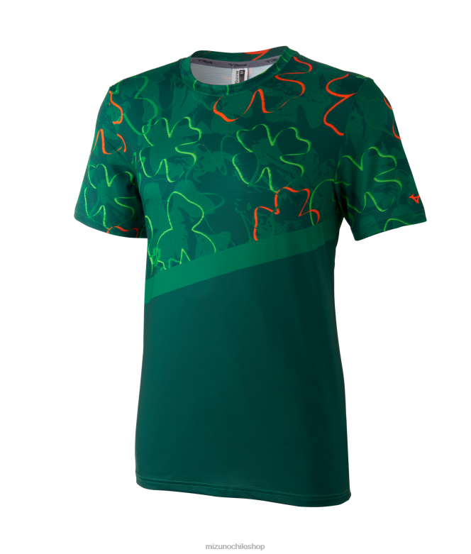 Mizuno manga corta para correr imprimible paddygreen(sm73) hombres vestir ZH2D242 Mizuno Zapatillas