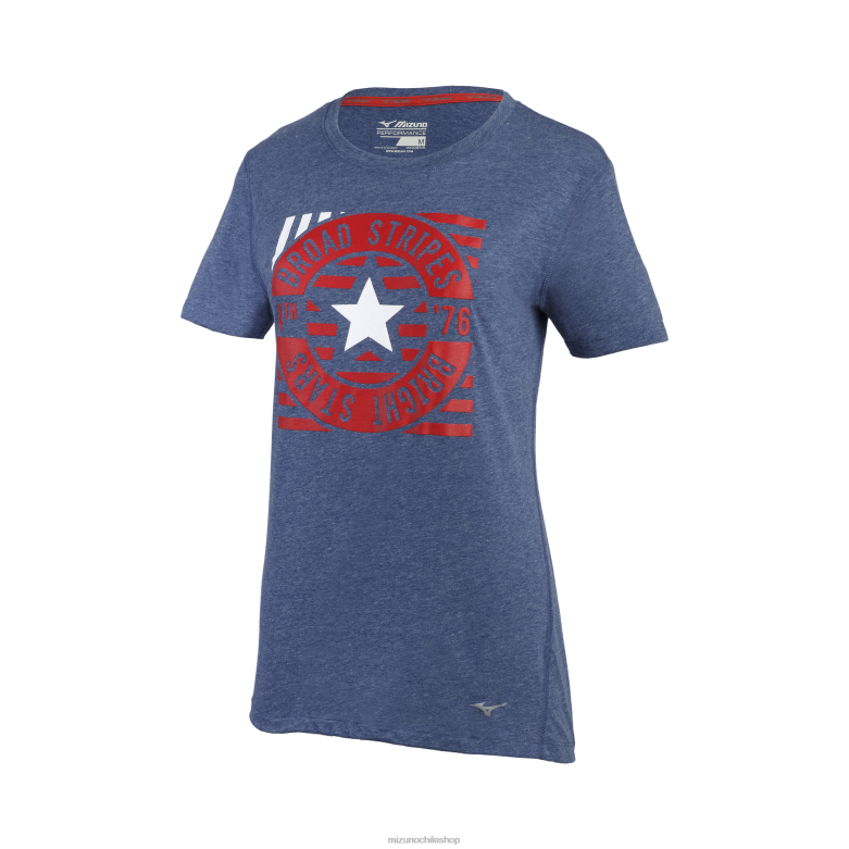 Mizuno rayas anchas inmuebleazul(5y5y) mujer vestir ZH2D365 Mizuno Zapatillas