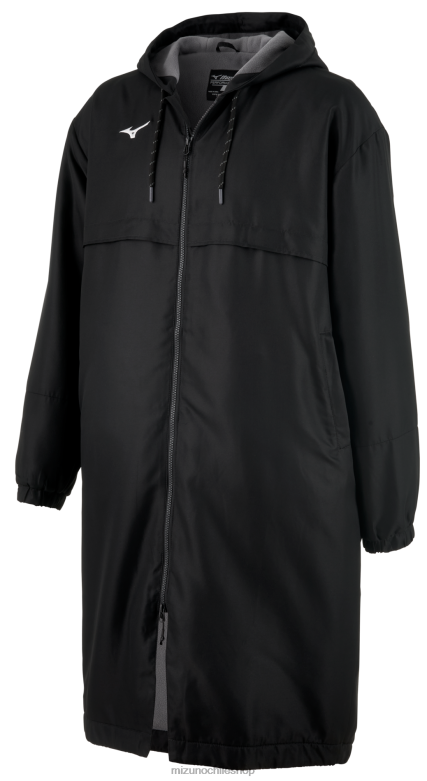 Mizuno parka del equipo negro(9090) unisexo vestir ZH2D2670 Mizuno Zapatos De Futbol