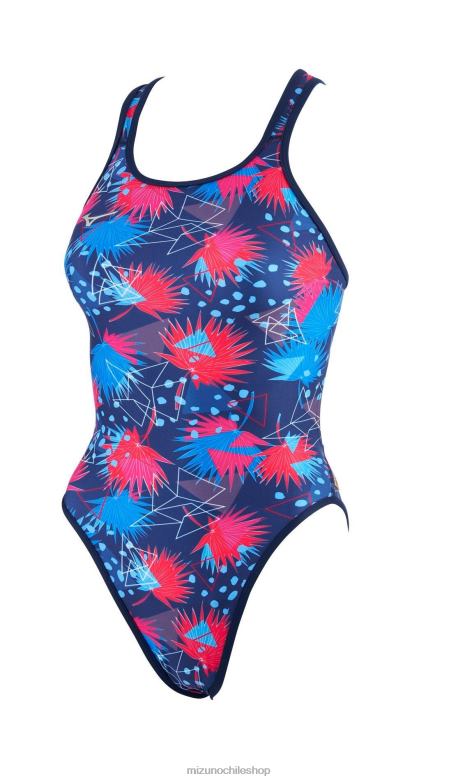 Mizuno traje de baño exer con doble espalda cruzada azul(5050) mujer vestir ZH2D2660 Mizuno Zapatillas