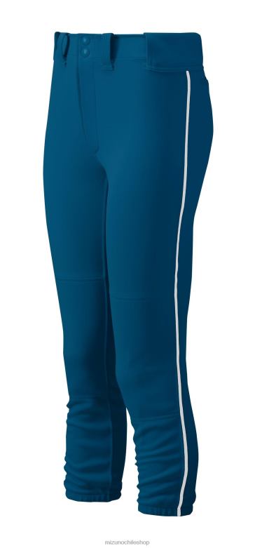 Mizuno pantalón de softbol con ribetes y cinturón azul marino-blanco(5100) mujer vestir ZH2D1895 Mizuno Zapatillas