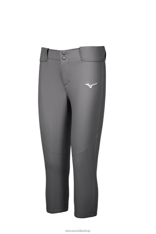 Mizuno pantalón de softbol elástico con cinturón carbón(9292) chica vestir ZH2D1921 Mizuno Chile
