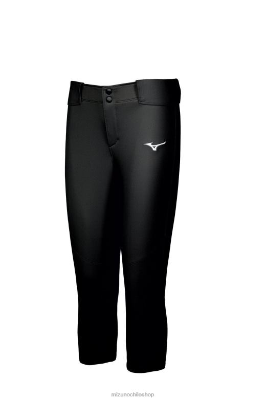 Mizuno pantalón de softbol elástico con cinturón negro(9090) chica vestir ZH2D1920 Mizuno Zapatos De Futbol