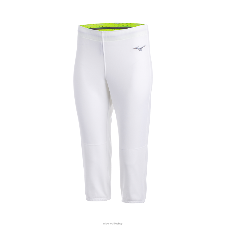 Mizuno pantalones de softbol elásticos sin cinturón blanco(0000) mujer vestir ZH2D1913 Mizuno Zapatillas