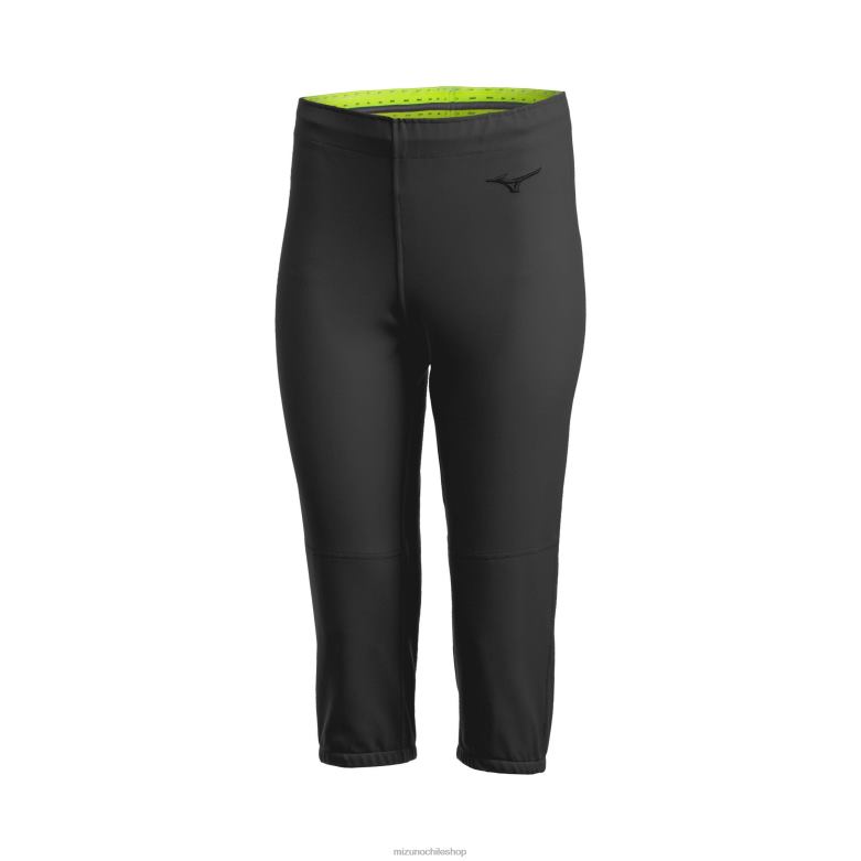 Mizuno pantalones de softbol elásticos sin cinturón negro(9090) mujer vestir ZH2D1914 Mizuno Zapatos De Futbol