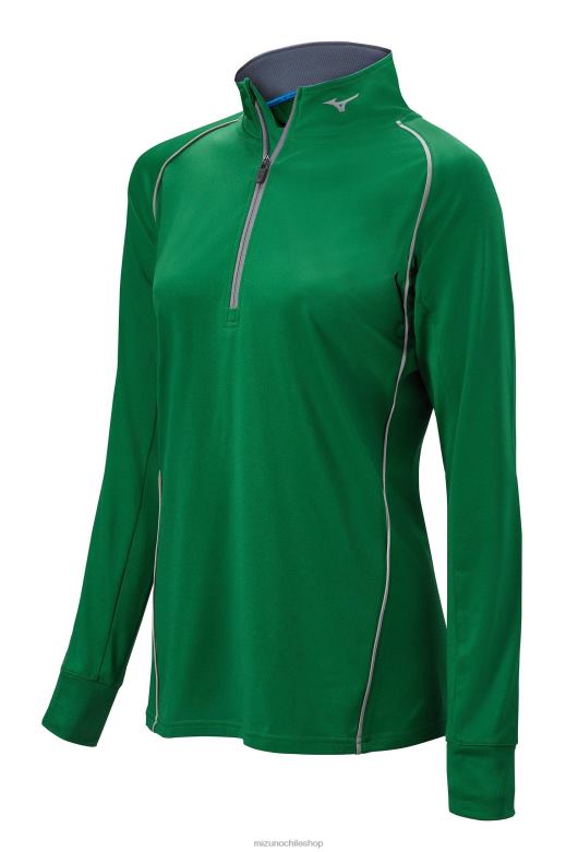 Mizuno jersey de manga larga con 1/2 cremallera comp bosque(4141) mujer vestir ZH2D2507 Mizuno Zapatillas