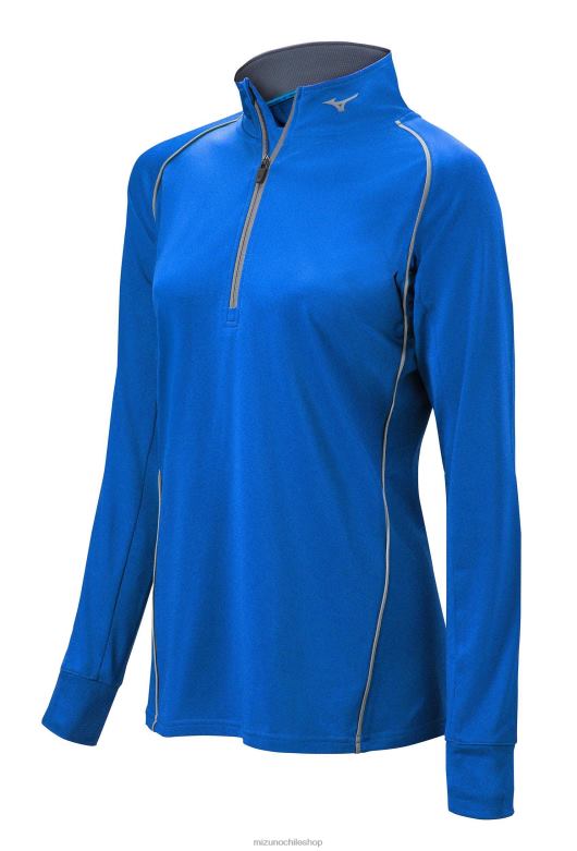 Mizuno jersey de manga larga con 1/2 cremallera comp real(5252) chica vestir ZH2D2533 Mizuno Chile