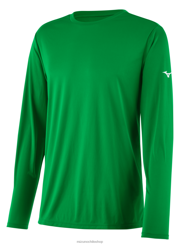 Mizuno camiseta de manga larga kellyverde(4l4l) hombres vestir ZH2D1432 Mizuno Chile