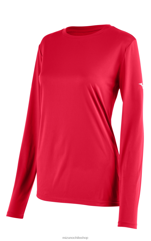 Mizuno camiseta de manga larga rojo(1010) mujer vestir ZH2D1366 Mizuno Chile