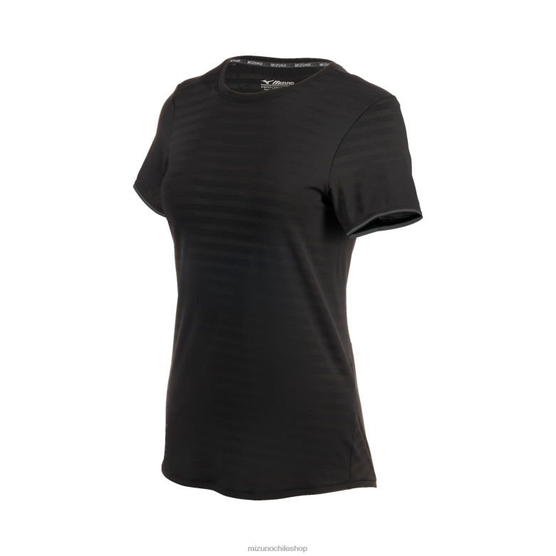 Mizuno camiseta deportiva ecológica de manga corta negro(9090) mujer vestir ZH2D2146 Mizuno Chile