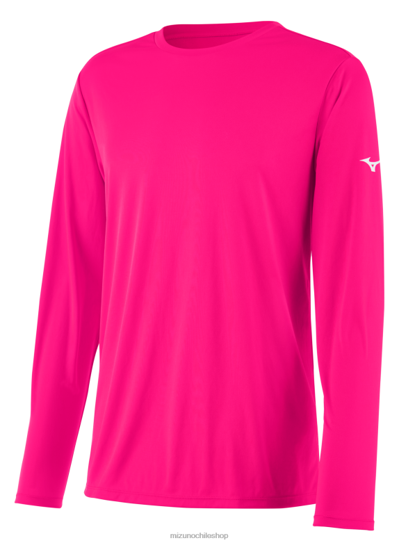Mizuno camiseta manga larga nxt rosa impactante (1m1m) juventud vestir ZH2D1415 Mizuno Zapatillas