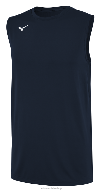 Mizuno camiseta de voleibol sin mangas azul marino(5151) hombres vestir ZH2D2500 Mizuno Chile