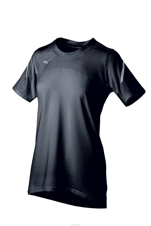 Mizuno camiseta de voleibol techno vii manga corta negro(9090) unisexo vestir ZH2D2377 Mizuno Chile