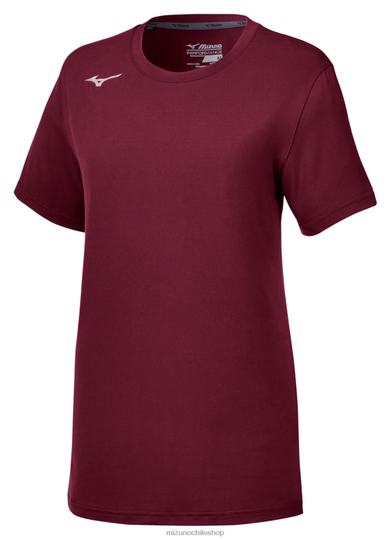 Mizuno camiseta de ataque de manga corta 3.0 cardenal(1212) chica vestir ZH2D2294 Mizuno Zapatillas