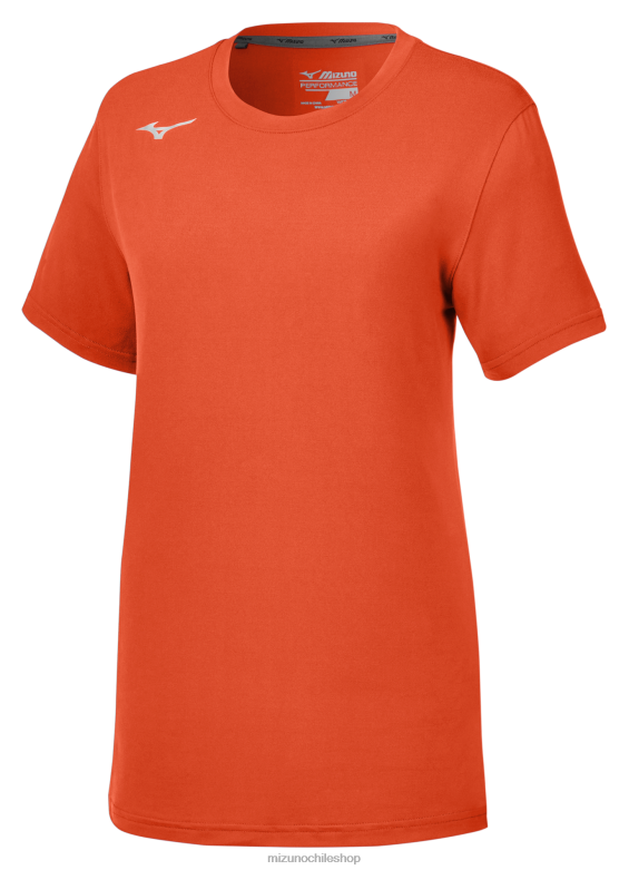 Mizuno camiseta de ataque de manga corta 3.0 naranja (2020) chica vestir ZH2D2295 Mizuno Zapatos De Futbol