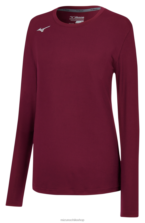 Mizuno camiseta de ataque de manga larga cardenal(1212) mujer vestir ZH2D2276 Mizuno Zapatillas