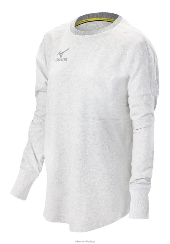 Mizuno jersey de bateador blanco(0000) unisexo vestir ZH2D2481 Mizuno Zapatos De Futbol