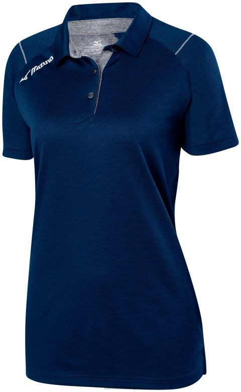 Mizuno polo de voleibol azul marino(5151) mujer vestir ZH2D2458 Mizuno Chile