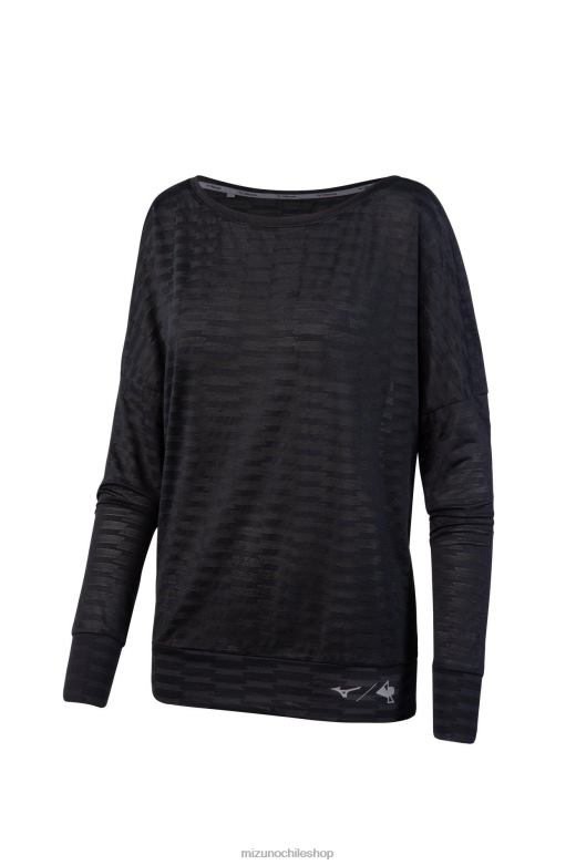 Mizuno top fluido april ross negro(9090) unisexo vestir ZH2D2429 Mizuno Zapatillas