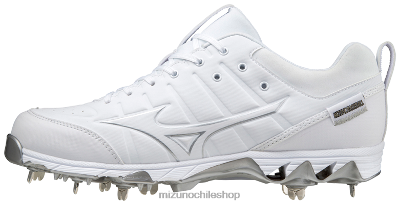 Mizuno Taco de béisbol de metal bajo ambition 2 de 9 puntas blanco(0000) hombres zapatos ZH2D1606 Mizuno Chile Mizuno Taco de béisbol de metal bajo ambition 2 de 9 puntas blanco(0000) hombres zapatos ZH2D1606 Mizuno Chile