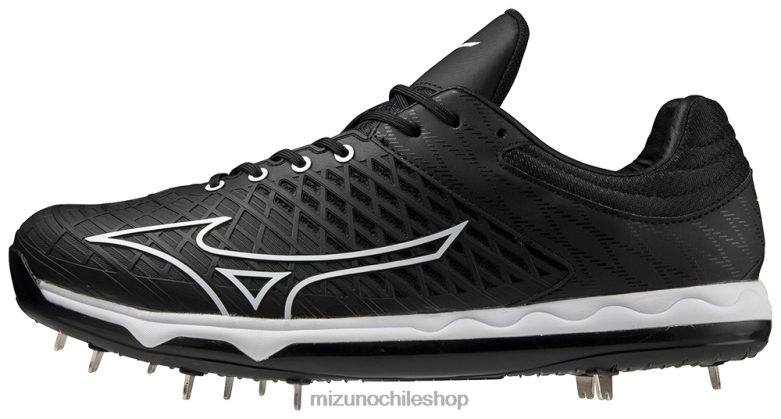 Mizuno Taco de lanzador de béisbol speedrevo ace metal blanco-negro(9000) hombres zapatos ZH2D1637 Mizuno Zapatillas Mizuno Taco de lanzador de béisbol speedrevo ace metal blanco-negro(9000) hombres zapatos ZH2D1637 Mizuno Zapatillas