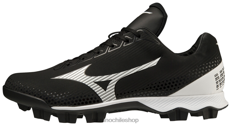 Mizuno Tacos de beisbol bajos moldeados de TPU Wave Lightrevo blanco negro 9000 hombres zapatos ZH2D1630 Mizuno Chile ZH2D1630 Mizuno Chile grandes ofertas Mizuno zapatillas es el mejor producto