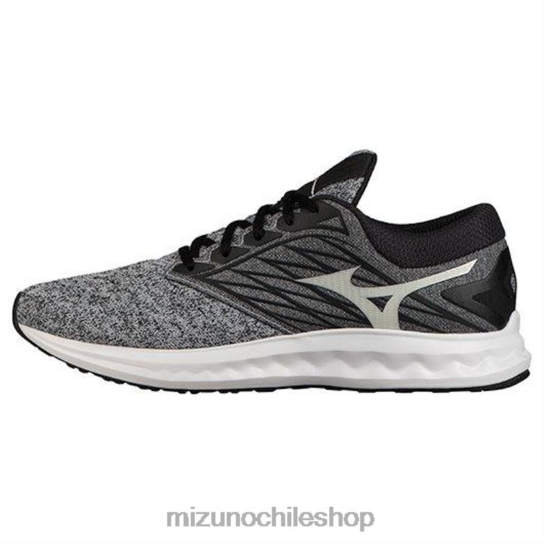 Mizuno zapatilla para correr wave polaris gris jaspeado(9595) hombres zapatos ZH2D1619 Mizuno Zapatillas