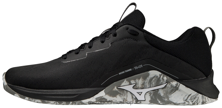 Mizuno zapato de entrenamiento ts-01 blanco-negro(9000) hombres zapatos ZH2D2710 Mizuno Chile
