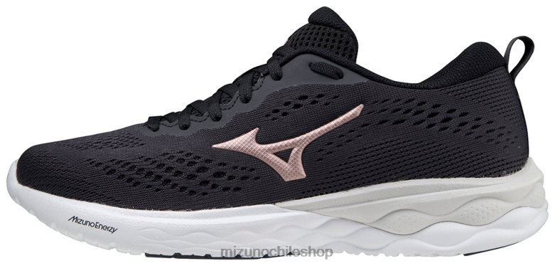 Mizuno zapato de entrenamiento wave revolt 2 blanco-negro(9000) mujer zapatos ZH2D1626 Mizuno Zapatos De Futbol