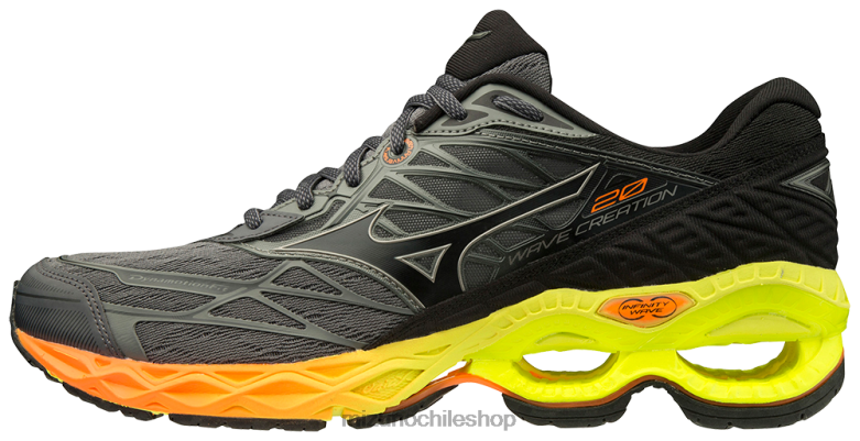 Mizuno Zapatillas para correr Wave Creation 20. castillo-fantasma(9s97) hombres zapatos ZH2D65 Mizuno Zapatillas