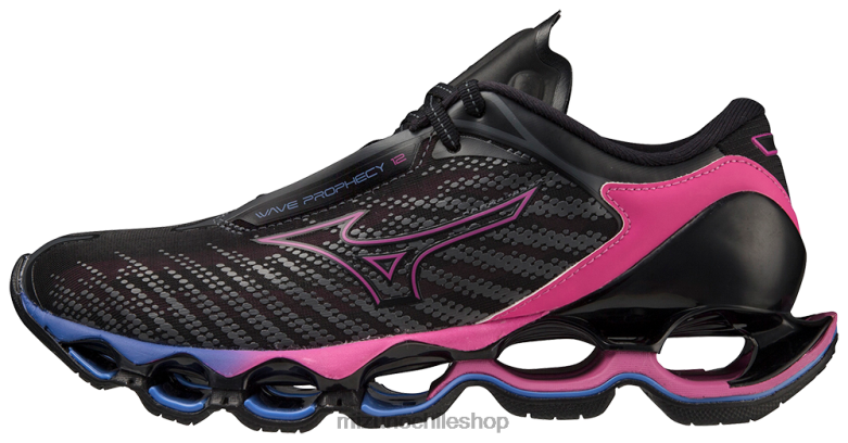 Mizuno zapatilla para correr wave profecy 12 ostra negra(9h9h) mujer zapatos ZH2D26 Mizuno Zapatillas