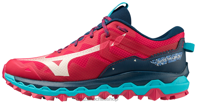 Mizuno zapatilla trail running wave mujin 9 jazzy-blueopal(6p57) mujer zapatos ZH2D3 Mizuno Zapatos De Futbol