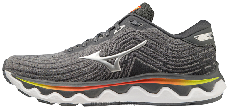 Mizuno zapatillas para correr wave horizonte 6 último gris-plata (ug73) hombres zapatos ZH2D123 Mizuno Zapatos De Futbol