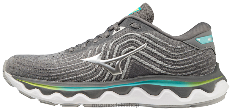 Mizuno zapatillas para correr wave horizonte 6 último gris-plata (ug73) mujer zapatos ZH2D128 Mizuno Zapatillas