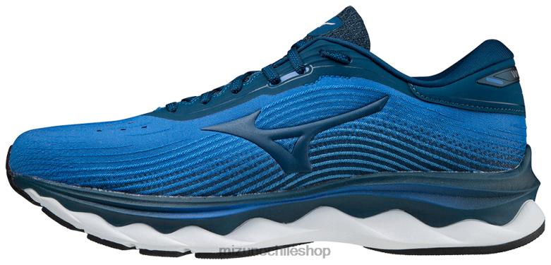 Mizuno zapatillas para correr wave sky 5 azul imperial (5r06) hombres zapatos ZH2D153 Mizuno Zapatos De Futbol