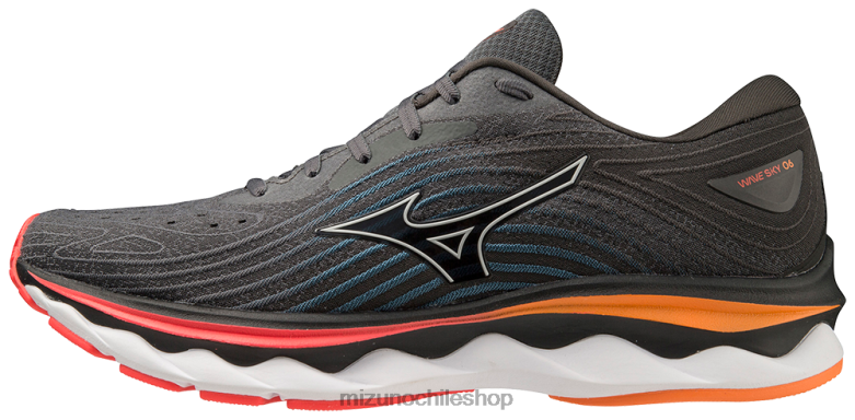 Mizuno zapatillas para correr wave sky 6 puerta de hierro-nimbuscloud(960a) hombres zapatos ZH2D73 Mizuno Chile