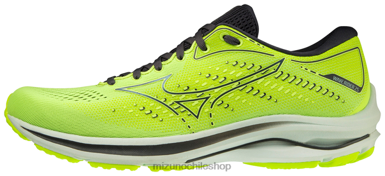 Mizuno zapatillas para correr waverider 25 neolima(4m4m) hombres zapatos ZH2D171 Mizuno Zapatos De Futbol