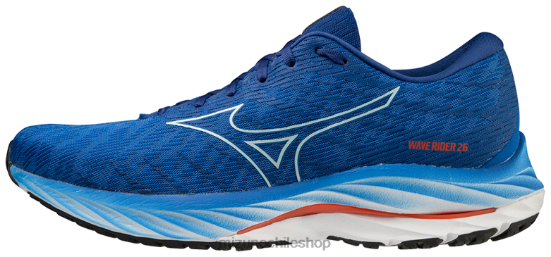 Mizuno zapatillas para correr waverider 26 agua helada supersónica (sniw) hombres zapatos ZH2D117 Mizuno Zapatos De Futbol