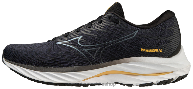 Mizuno zapatillas para correr waverider 26 gris odisea-gris metálico (9zmg) hombres zapatos ZH2D116 Mizuno Zapatillas