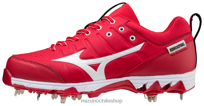 Mizuno Taco de softbol de metal bajo Swift 7 de 9 puntas rojo-blanco(1000) mujer zapatos ZH2D2155 Mizuno Chile Mizuno Taco de softbol de metal bajo Swift 7 de 9 puntas rojo-blanco(1000) mujer zapatos ZH2D2155 Mizuno Chile