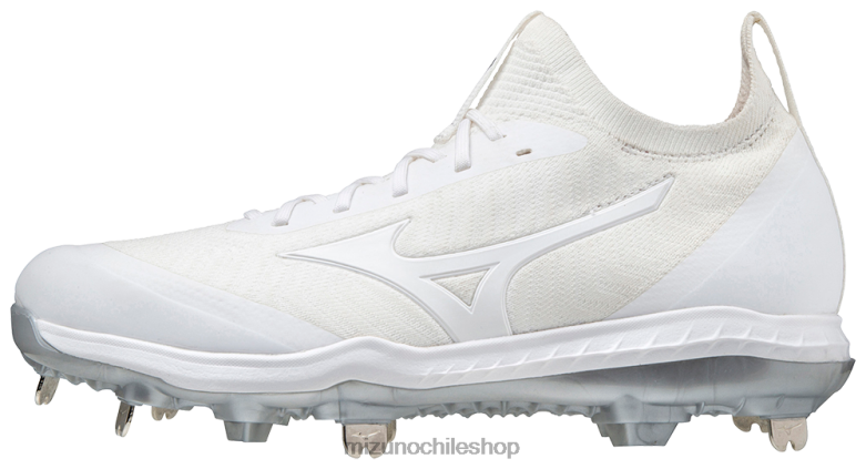 Mizuno Taco de softbol de metal de punto dominante blanco(0000) mujer zapatos ZH2D2153 Mizuno Zapatillas