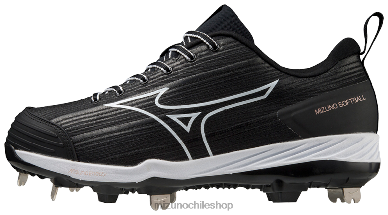 Mizuno barrer 6 tacos de softbol de metal bajo blanco-negro(9000) mujer zapatos ZH2D2171 Mizuno Zapatillas Mizuno barrer 6 tacos de softbol de metal bajo blanco-negro(9000) mujer zapatos ZH2D2171 Mizuno Zapatillas