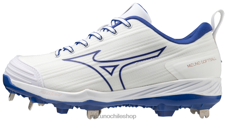 Mizuno barrer 6 tacos de softbol de metal bajo blanco-real(0052) mujer zapatos ZH2D2170 Mizuno Chile Mizuno barrer 6 tacos de softbol de metal bajo blanco-real(0052) mujer zapatos ZH2D2170 Mizuno Chile